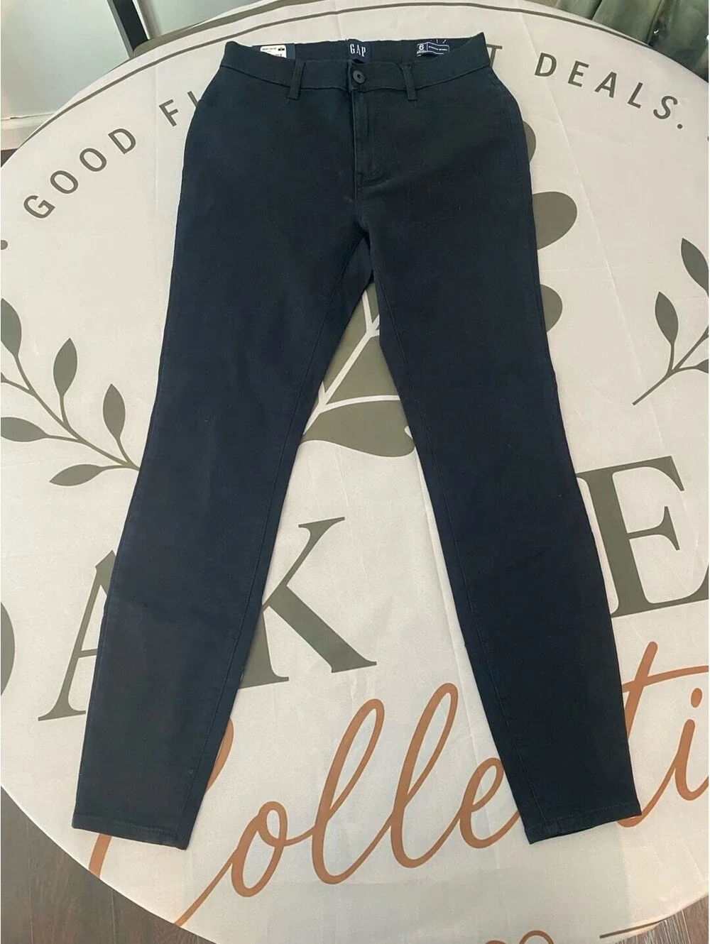 GAP Women's Stretch Skinny Pants Black Size 6